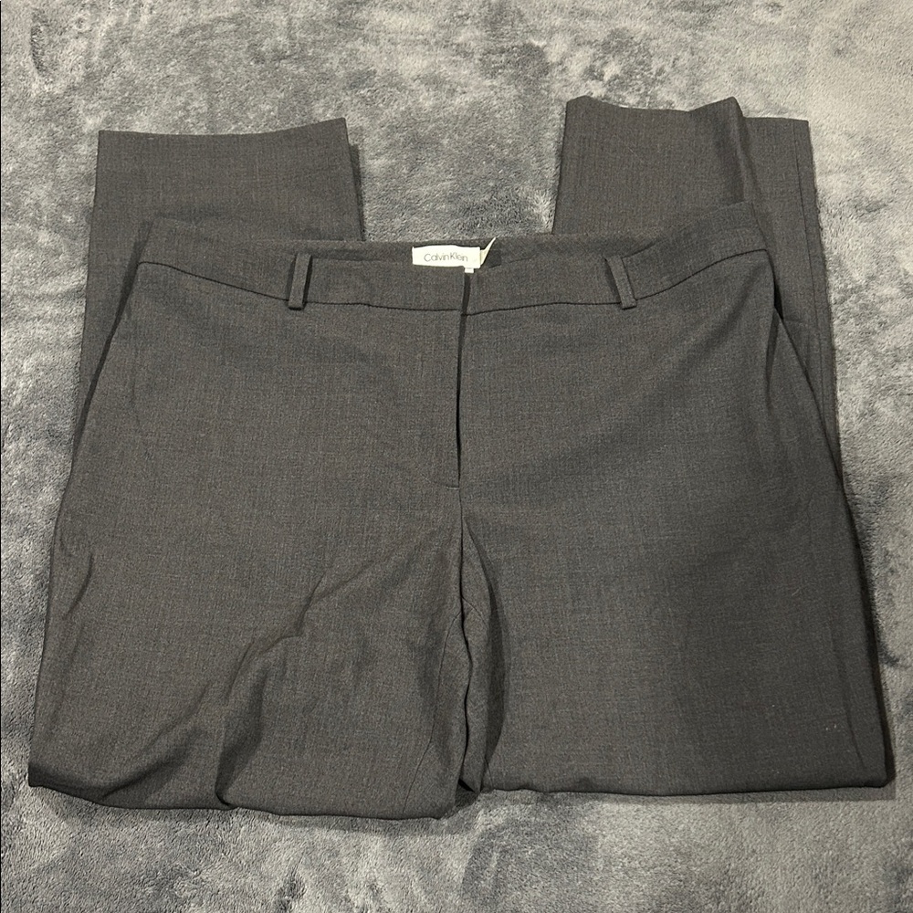 Calvin Klein Charcoal Dress Pants